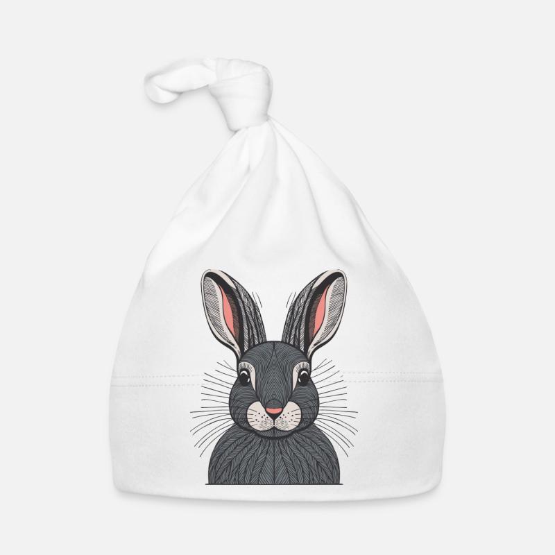 Hare Organic Baby Cap