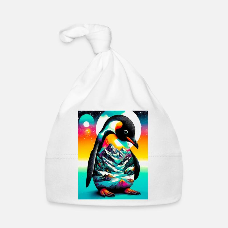 Pinguin Baby Bio-Mütze