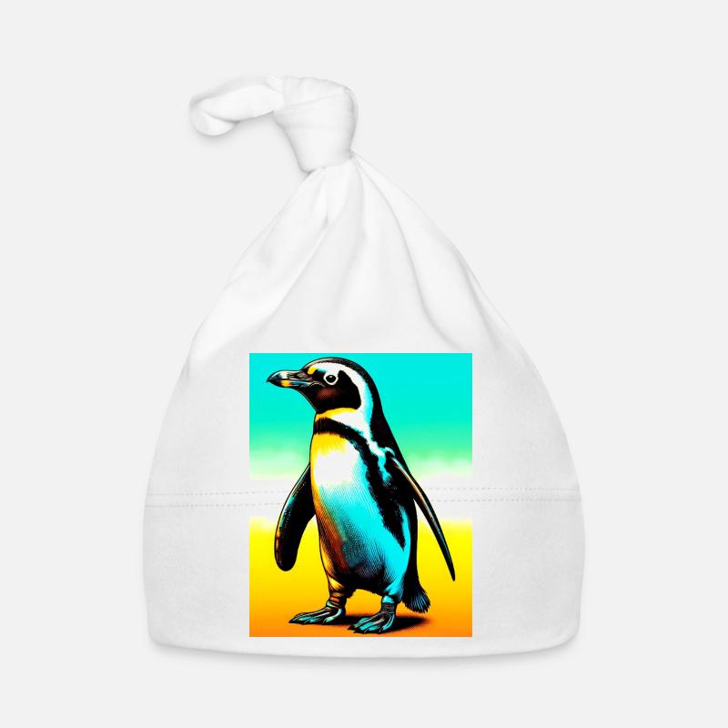 Pinguin Baby Bio-Mütze