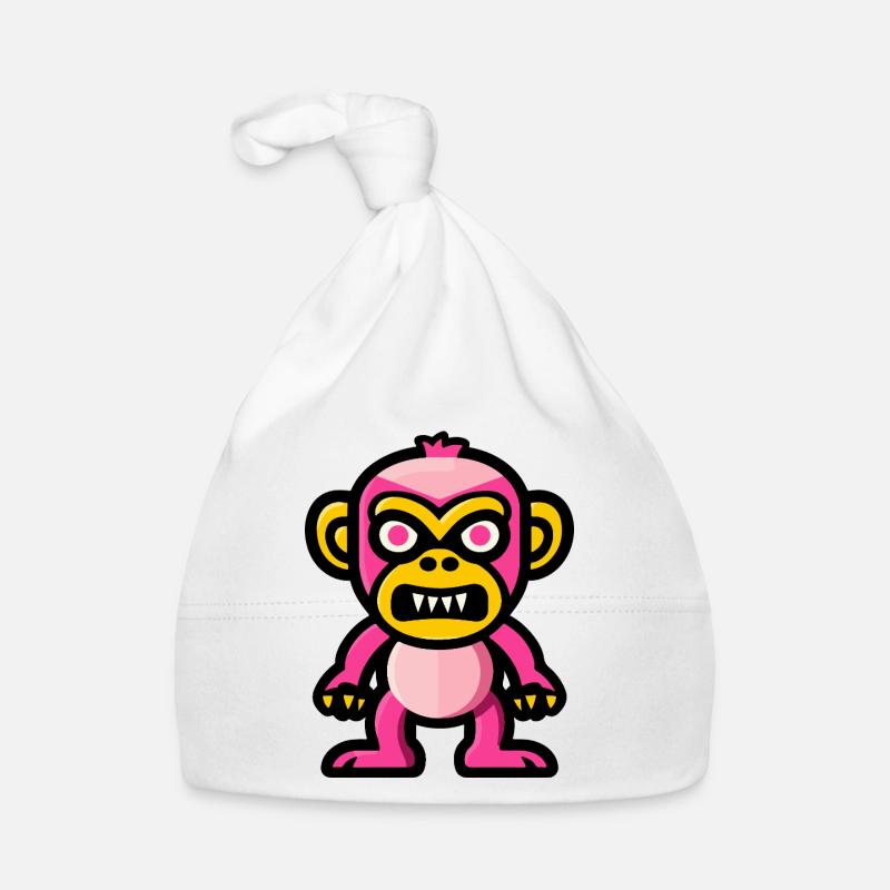 Affe Halloween Comic Lustig Baby Bio-Mütze