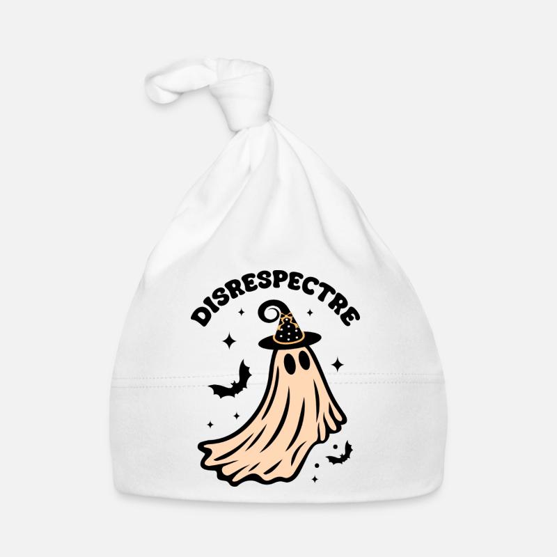 Crowned Ghost Organic Baby Cap
