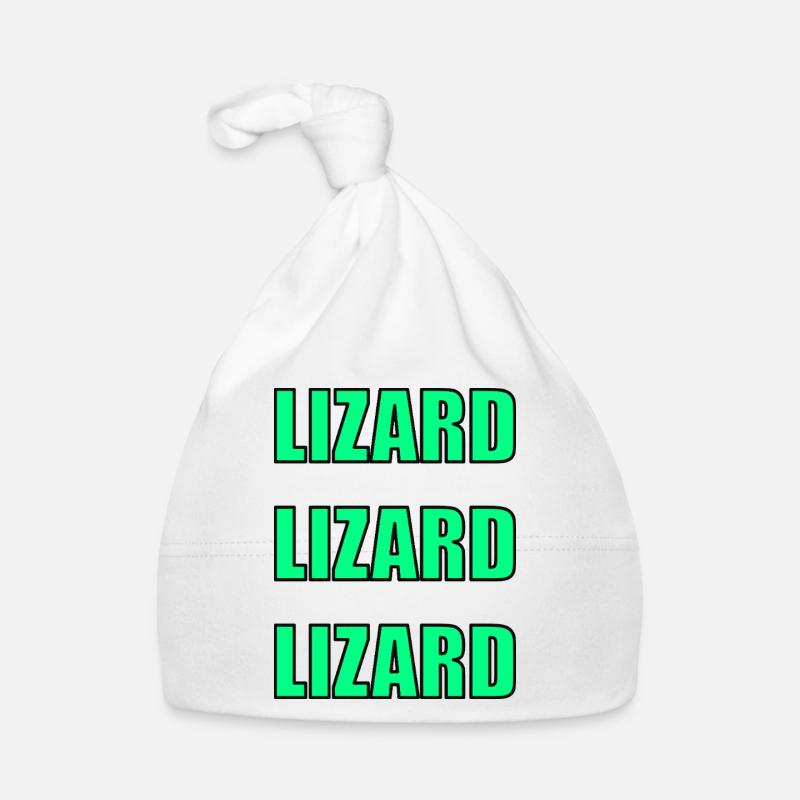 Lizard Echo Organic Baby Cap