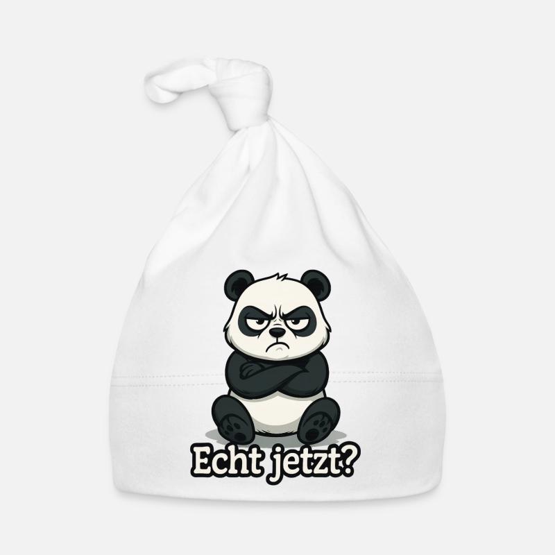 Panda Echt Jetzt? Baby Bio-Mütze