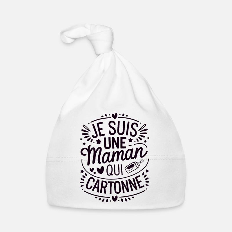 Ich bin eine erfolgreiche Mutter Baby Bio-Mütze