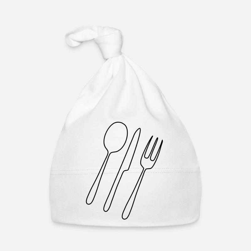 Cutlery Fork Spoon Organic Baby Cap