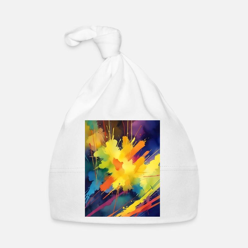 Explosion de couleurs Résumé Bonnet bio Bébé