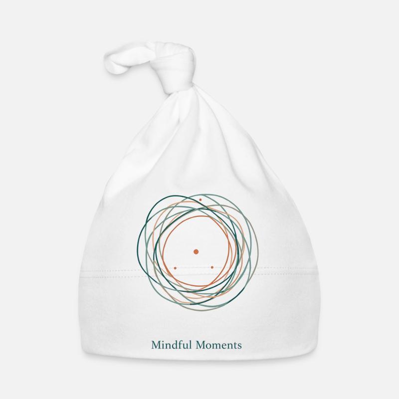 Mindful Moments | Flow & Calm Design Organic Baby Cap