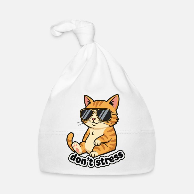 Stress dich nicht, Katze Baby Bio-Mütze