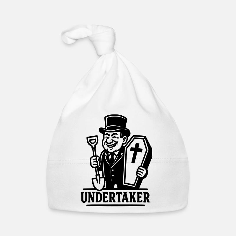 undertaker bestatter Baby Bio-Mütze