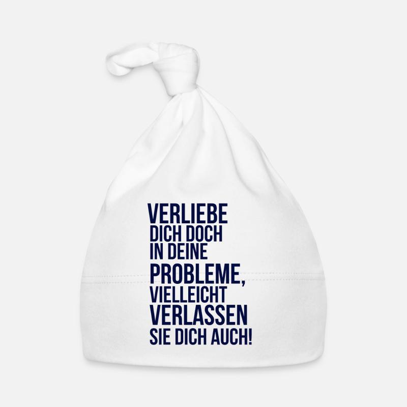 about going wild - fall in love with your problem Organic Baby Cap