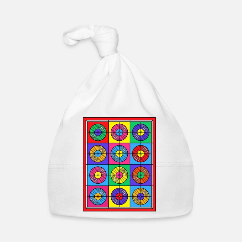 Vinyles Pop Art en vitrail Bonnet bio Bébé