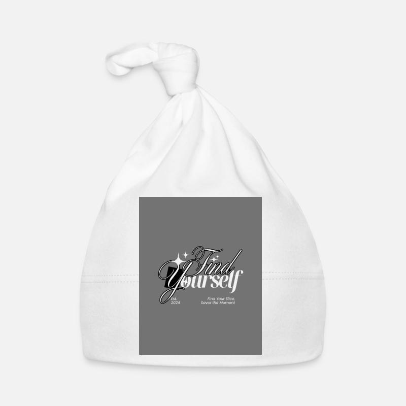Trouvez-vous une écriture monochrome Bonnet bio Bébé