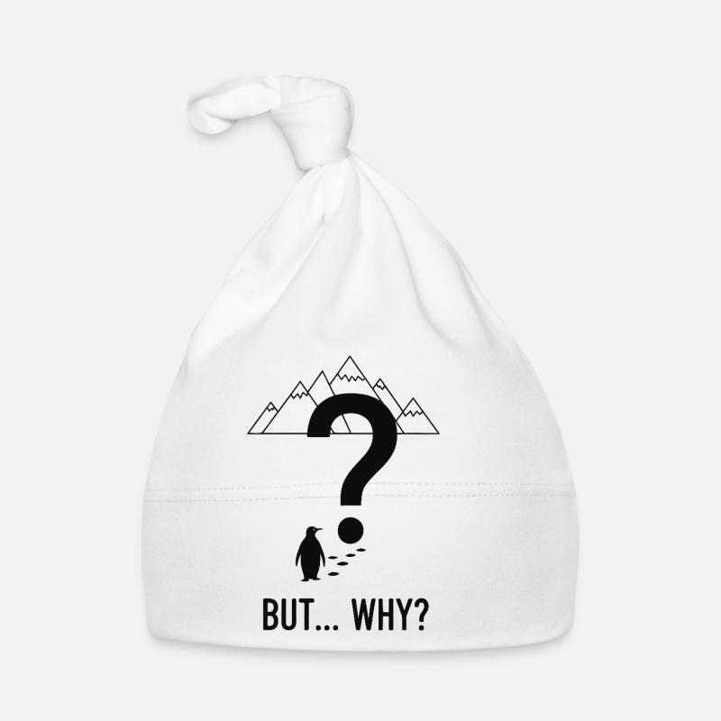 BUT WHY? Penguin Organic Baby Cap