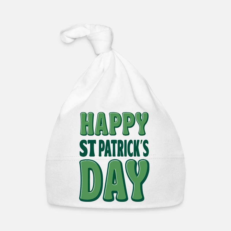 Joyeuse Saint-Patrick Verte Bonnet bio Bébé