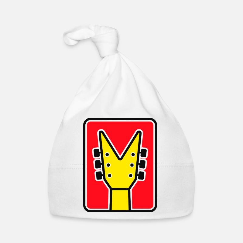 Guitar Emblem Organic Baby Cap