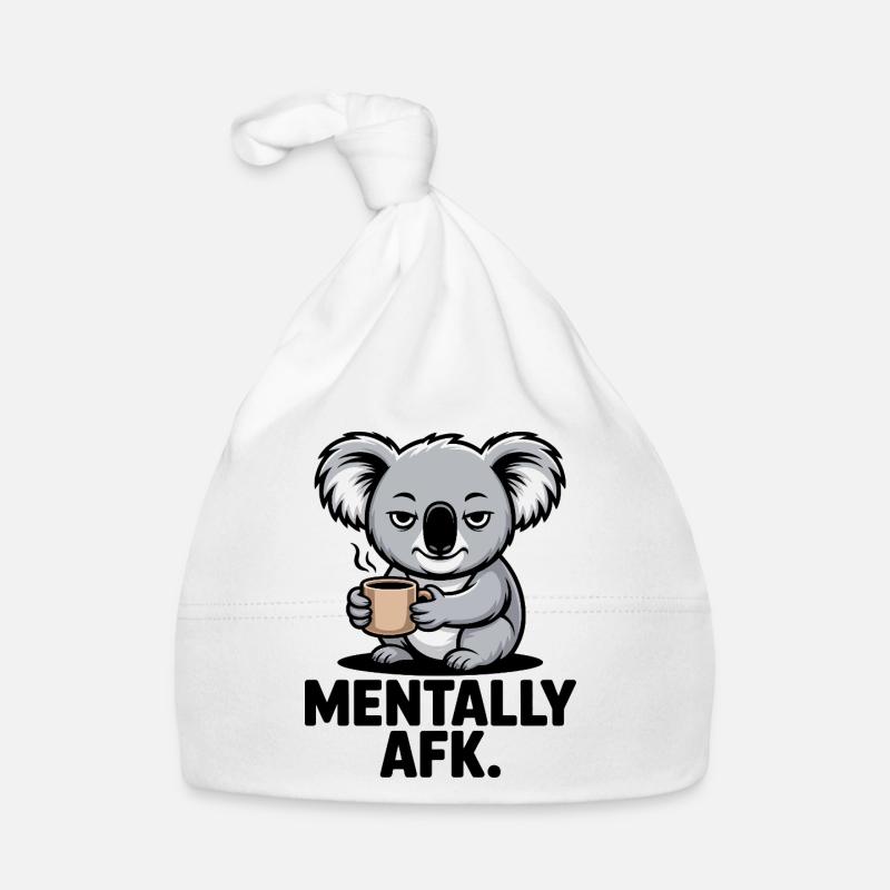 Koala AFK Coffee Organic Baby Cap