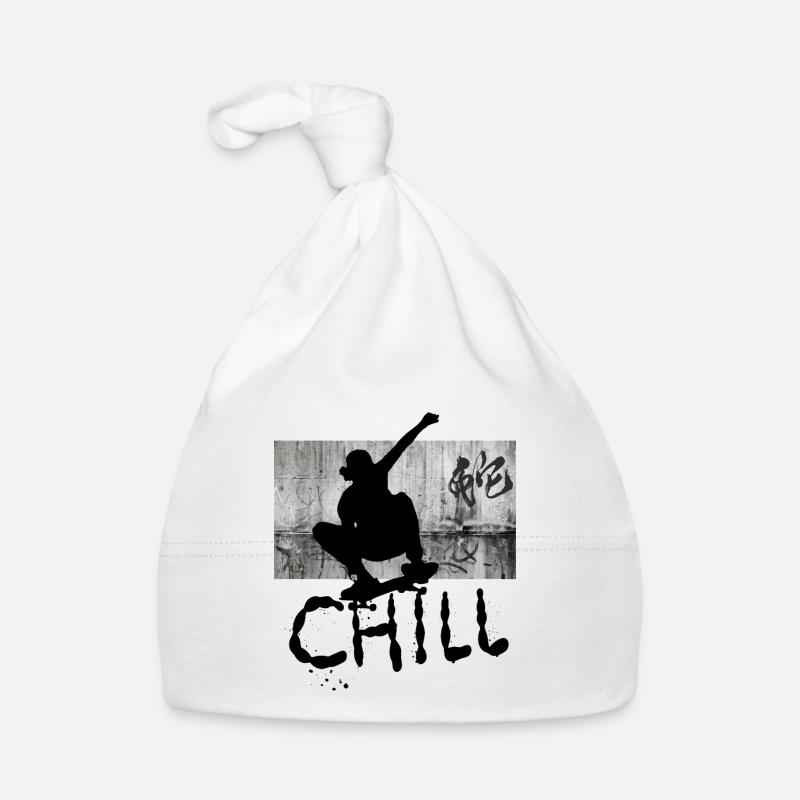 Chill skating Organic Baby Cap