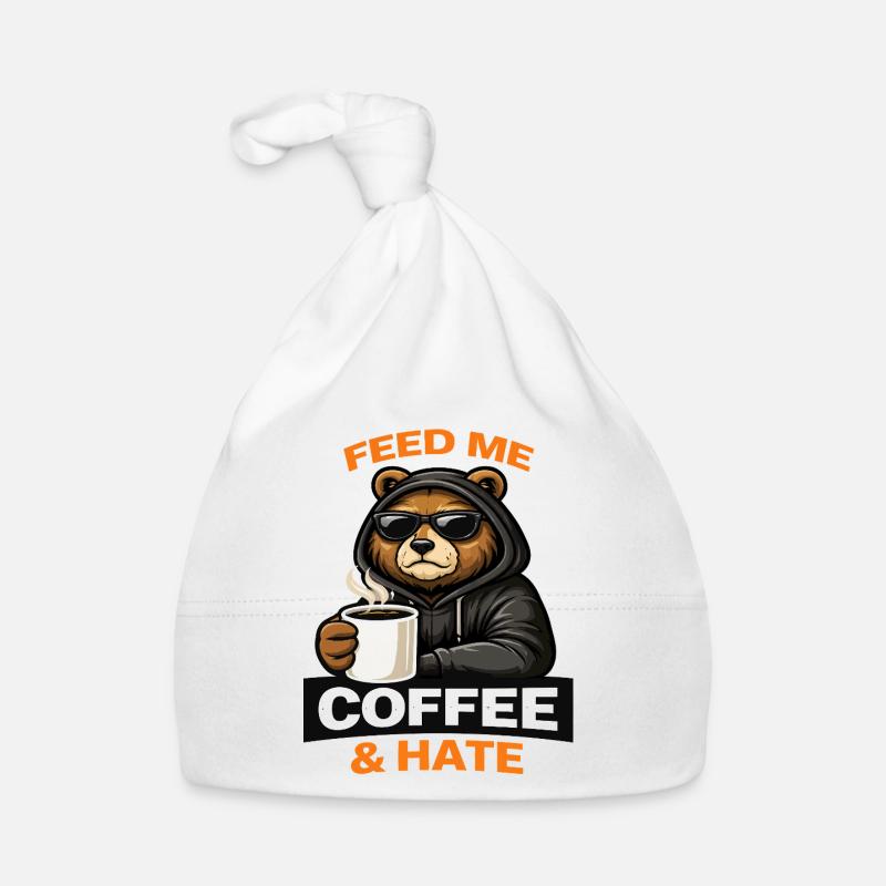 Grumpy Bear Kaffee-Einstellung Baby Bio-Mütze