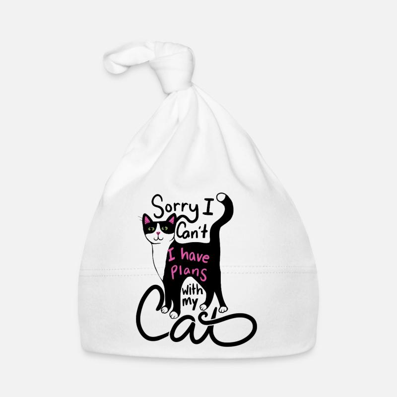 J’ai des plans pour chat graphique Bonnet bio Bébé