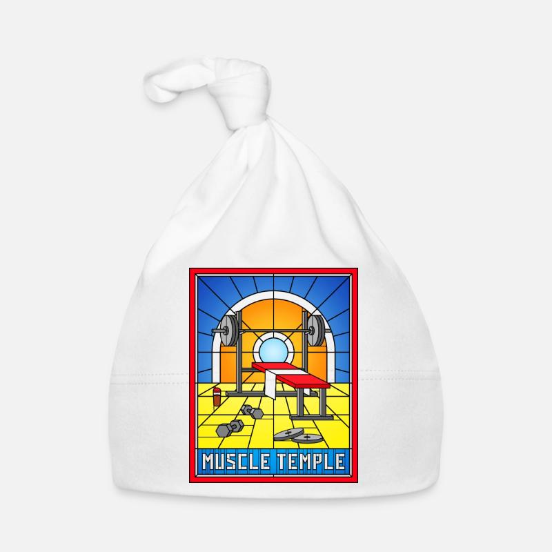 Muscle Temple vitraux Bonnet bio Bébé