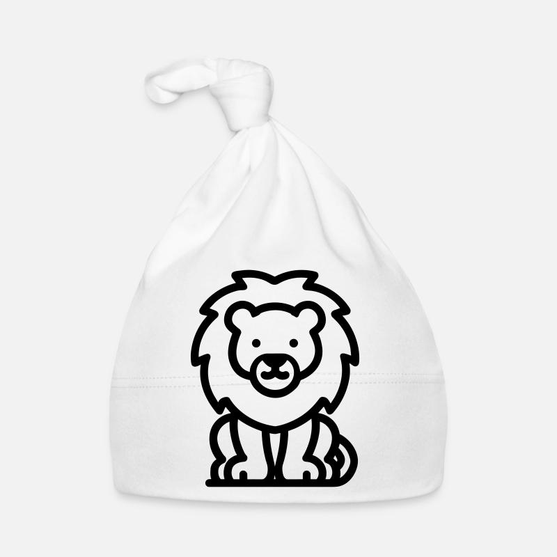lion Organic Baby Cap