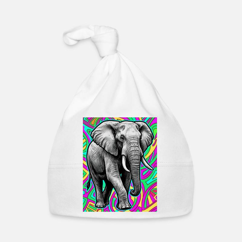elephant Organic Baby Cap