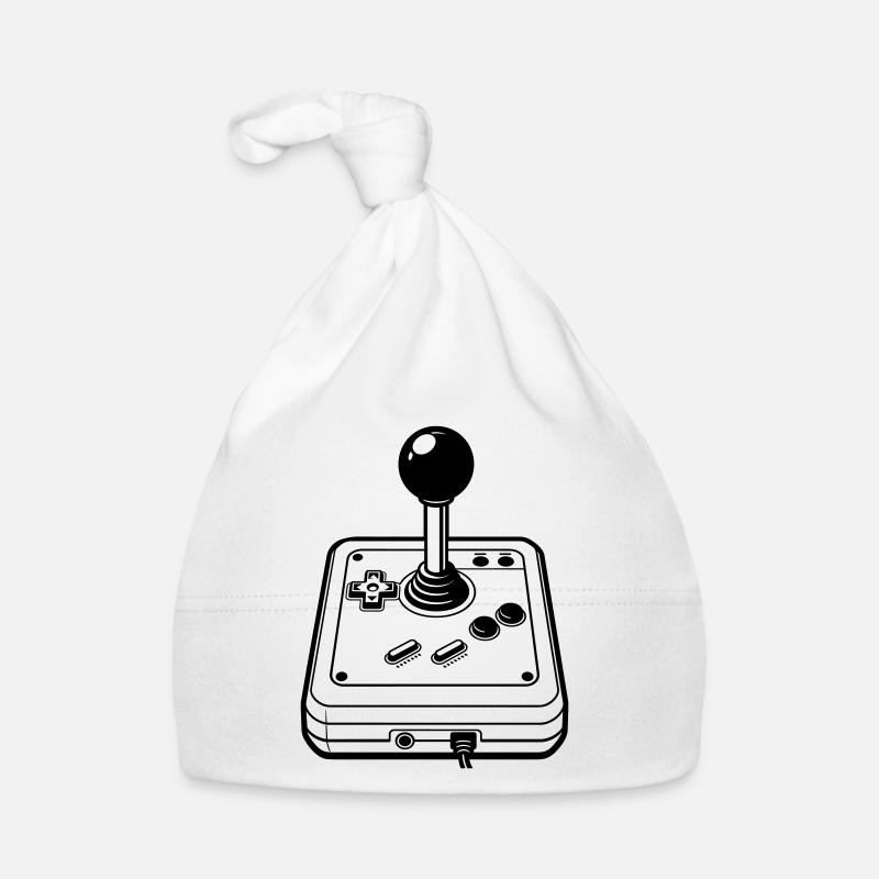 Retro joystick Organic Baby Cap