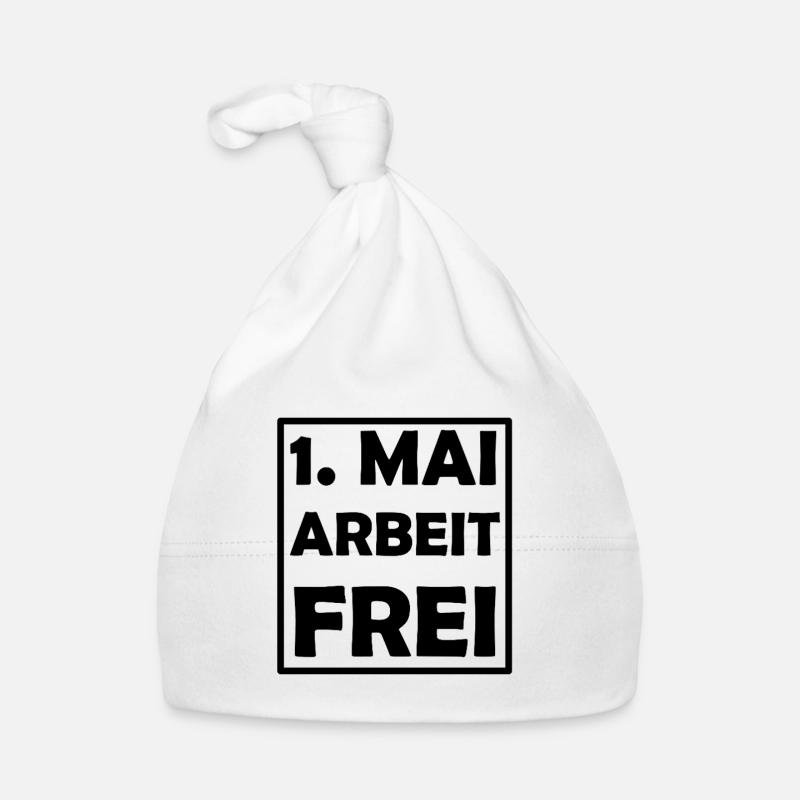 Erster Mai Baby Bio-Mütze