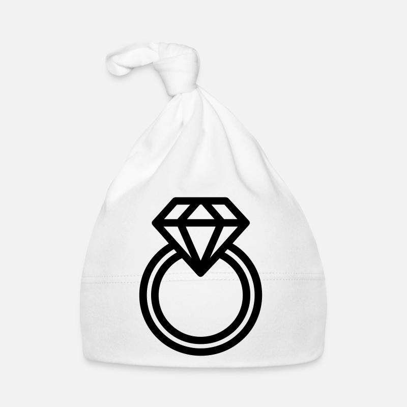 Diamond ring Organic Baby Cap