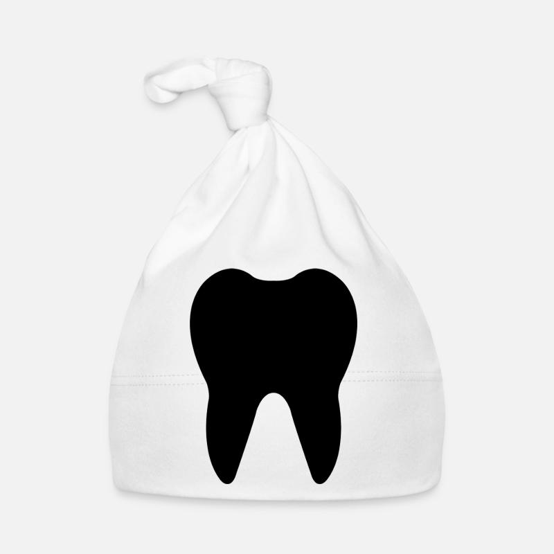 Tooth Teeth Organic Baby Cap