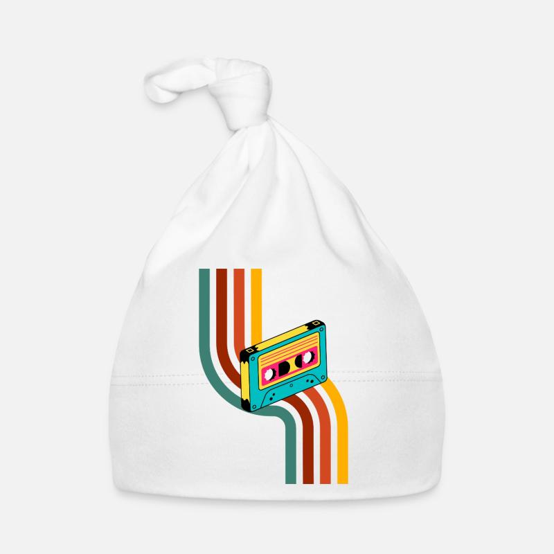 Cassette Neon Rainbow Bonnet bio Bébé
