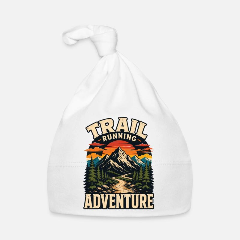 Trailrunning-Abenteuer Baby Bio-Mütze