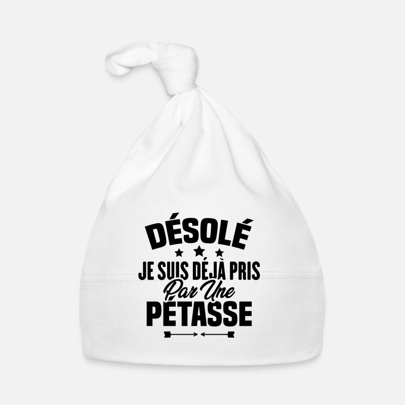 Désolé je suis déjà pris par une pétasse Bonnet bio Bébé