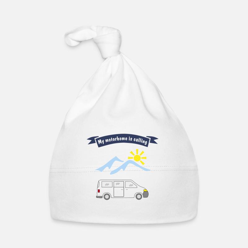 le camping-car appelle Bonnet bio Bébé