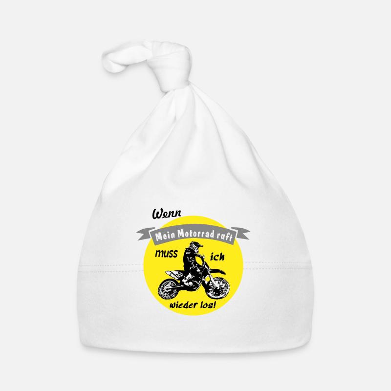 mein motorrad ruft Baby Bio-Mütze