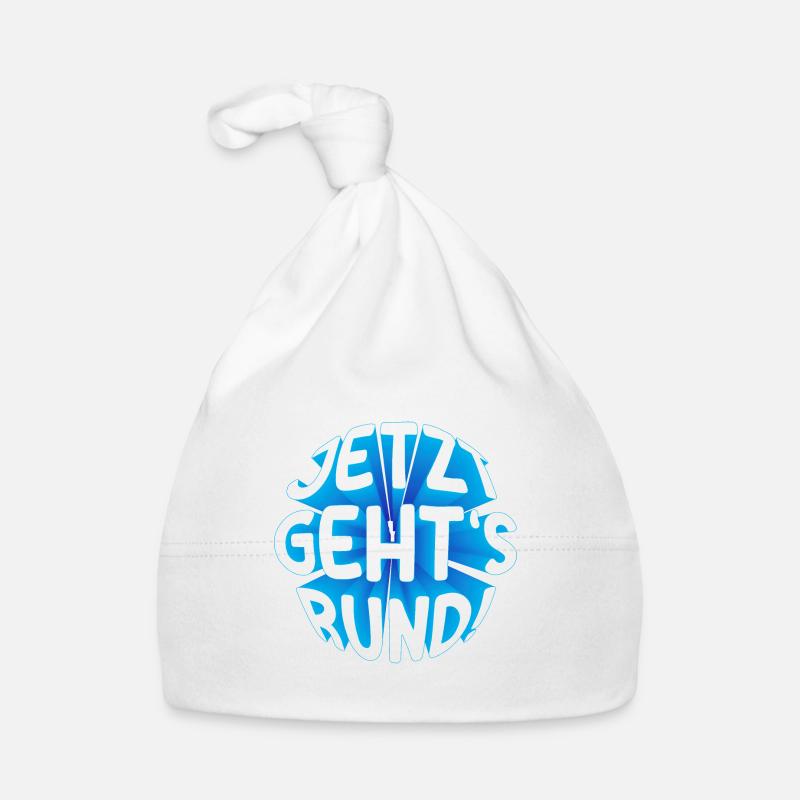 Jetzt gehts rund 3D Baby Bio-Mütze