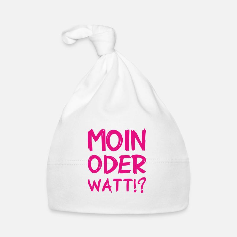 Moin oder Watt? Baby Bio-Mütze