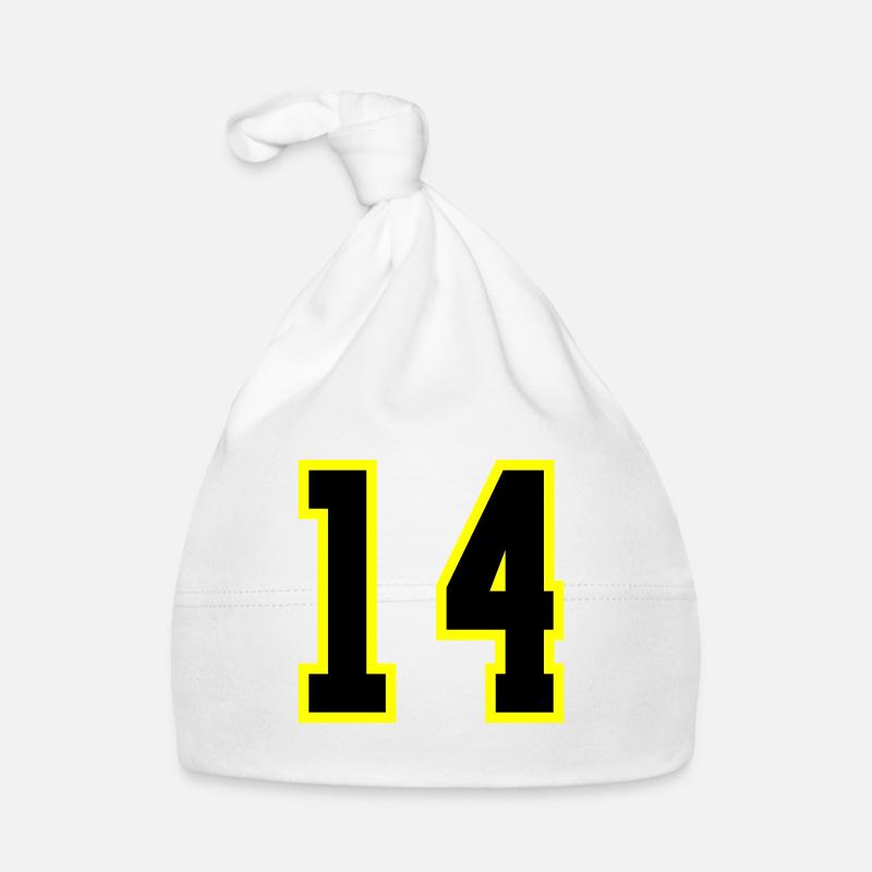 14 Number Leotard Organic Baby Cap