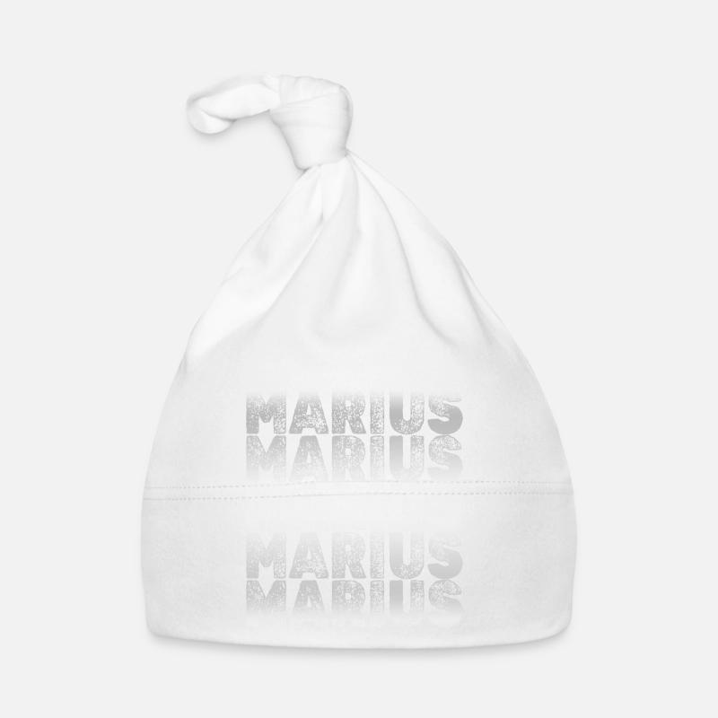 Marius - Baby Bio-Mütze - Weiß