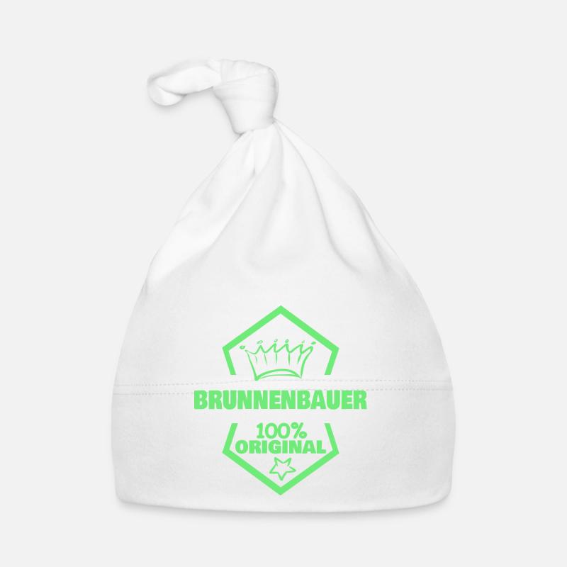 Constructeur de puits de travail Bonnet bio Bébé