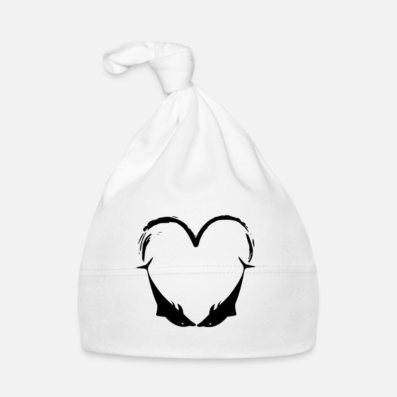 Delfin Design Delfine Liebe Baby Bio-Mütze