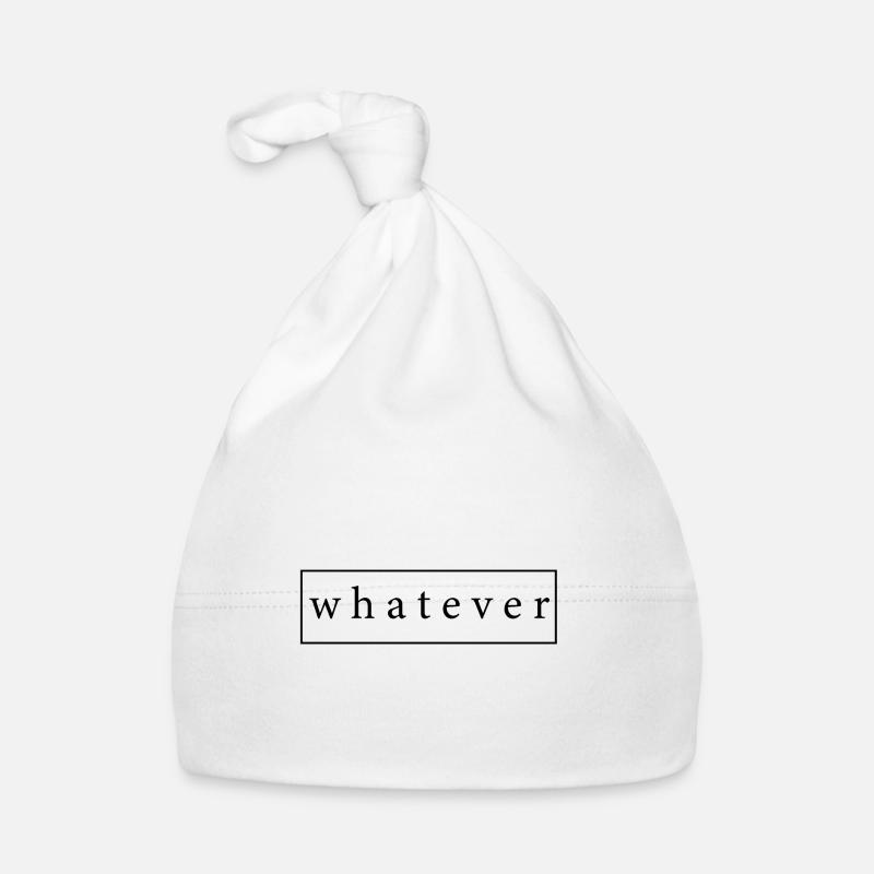Whatever Cool saying as a gift gift idea Organic Baby Cap
