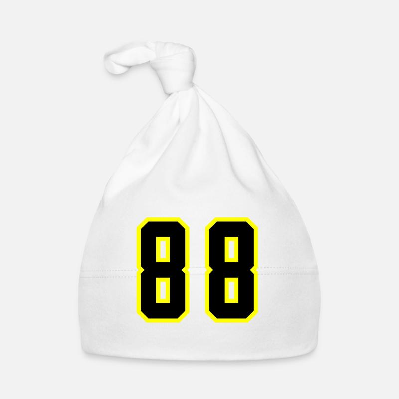 88 Number Jersey Organic Baby Cap