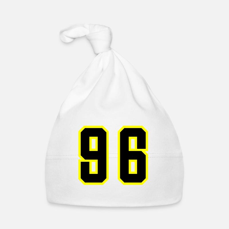 96 Number Leotard Organic Baby Cap