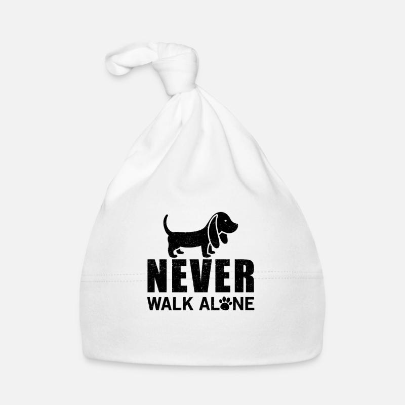 Never walk alone Organic Baby Cap