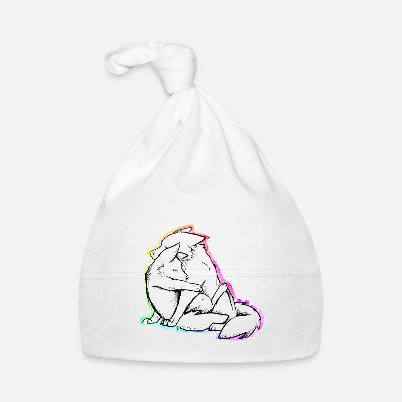 Loving Wolves Organic Baby Cap