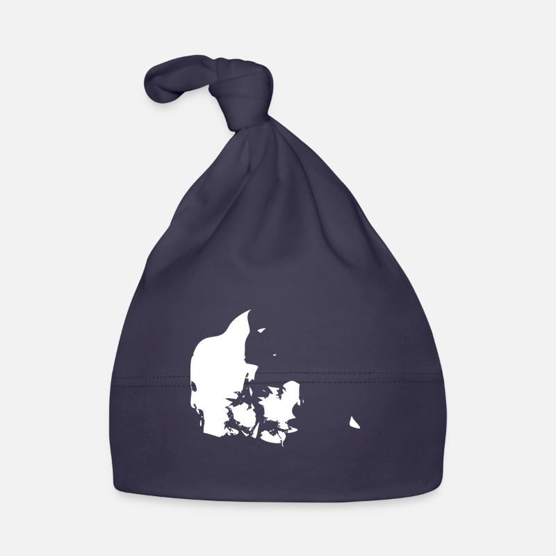 Denmark map flag Organic Baby Cap