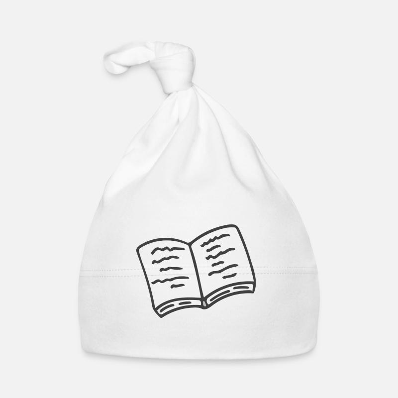 Buch Zeichnung Baby Bio-Mütze