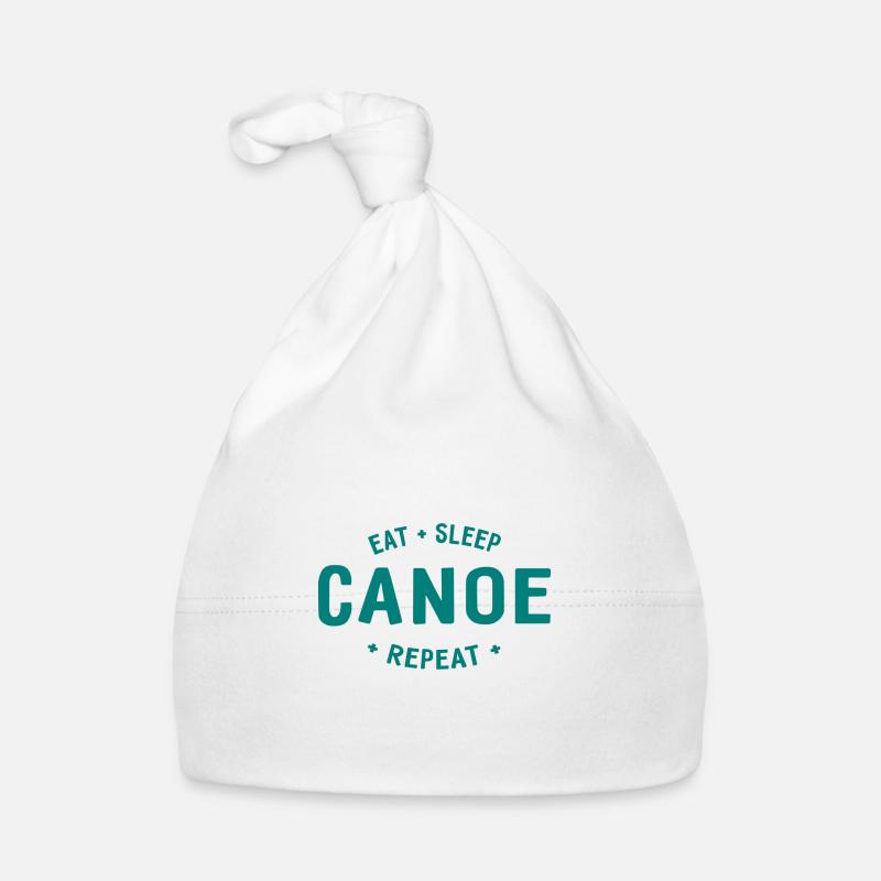 Manger dormir Canoë Répéter - Pagayer - Pagayer - Canoë Bonnet bio Bébé