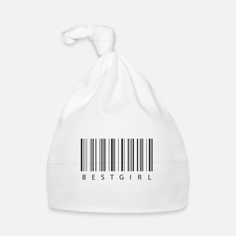 Bestgirl Barcode - meilleur ami Bonnet bio Bébé